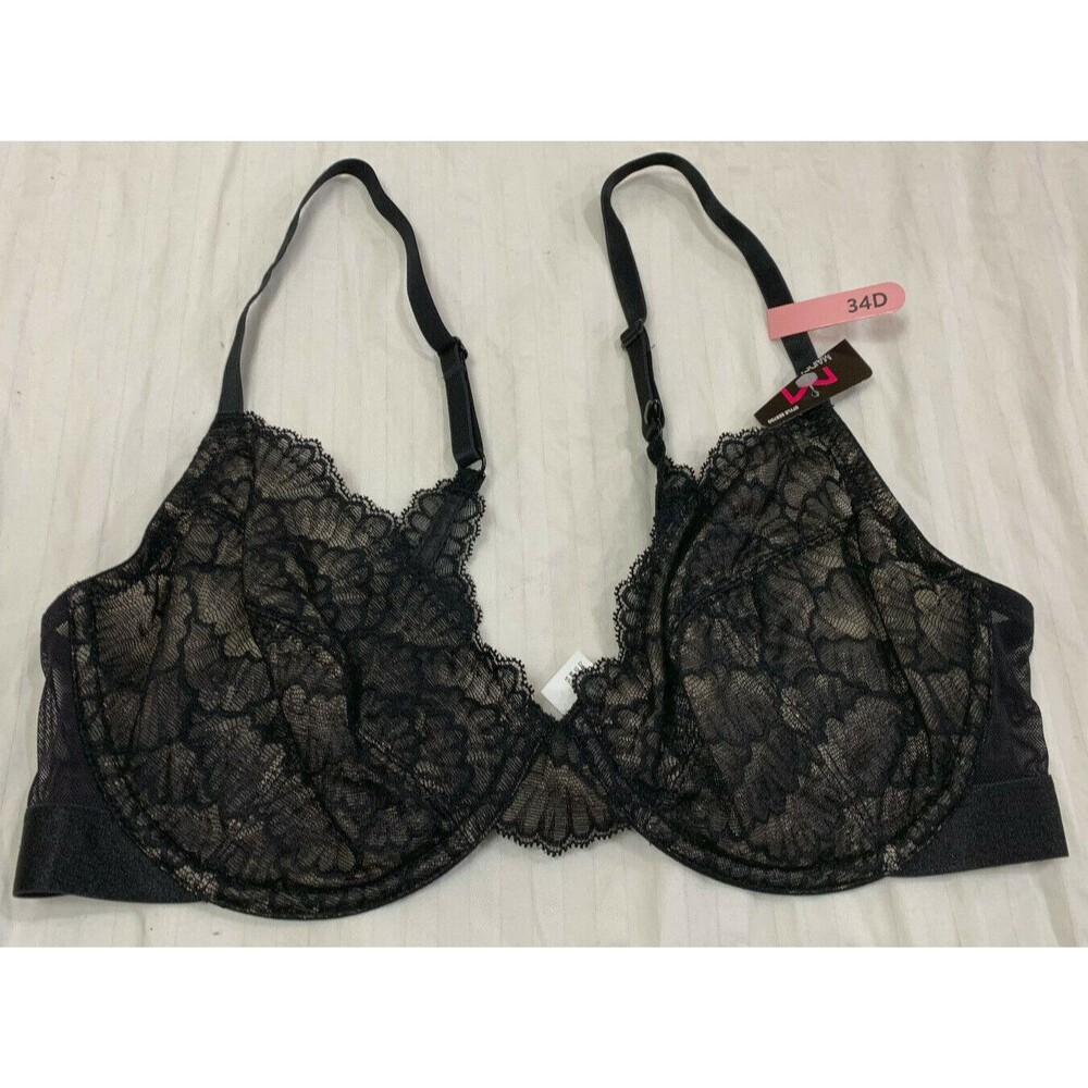 NWT MAIDENFORM WOMENS UNDERWIRE BRA SIZE 34D